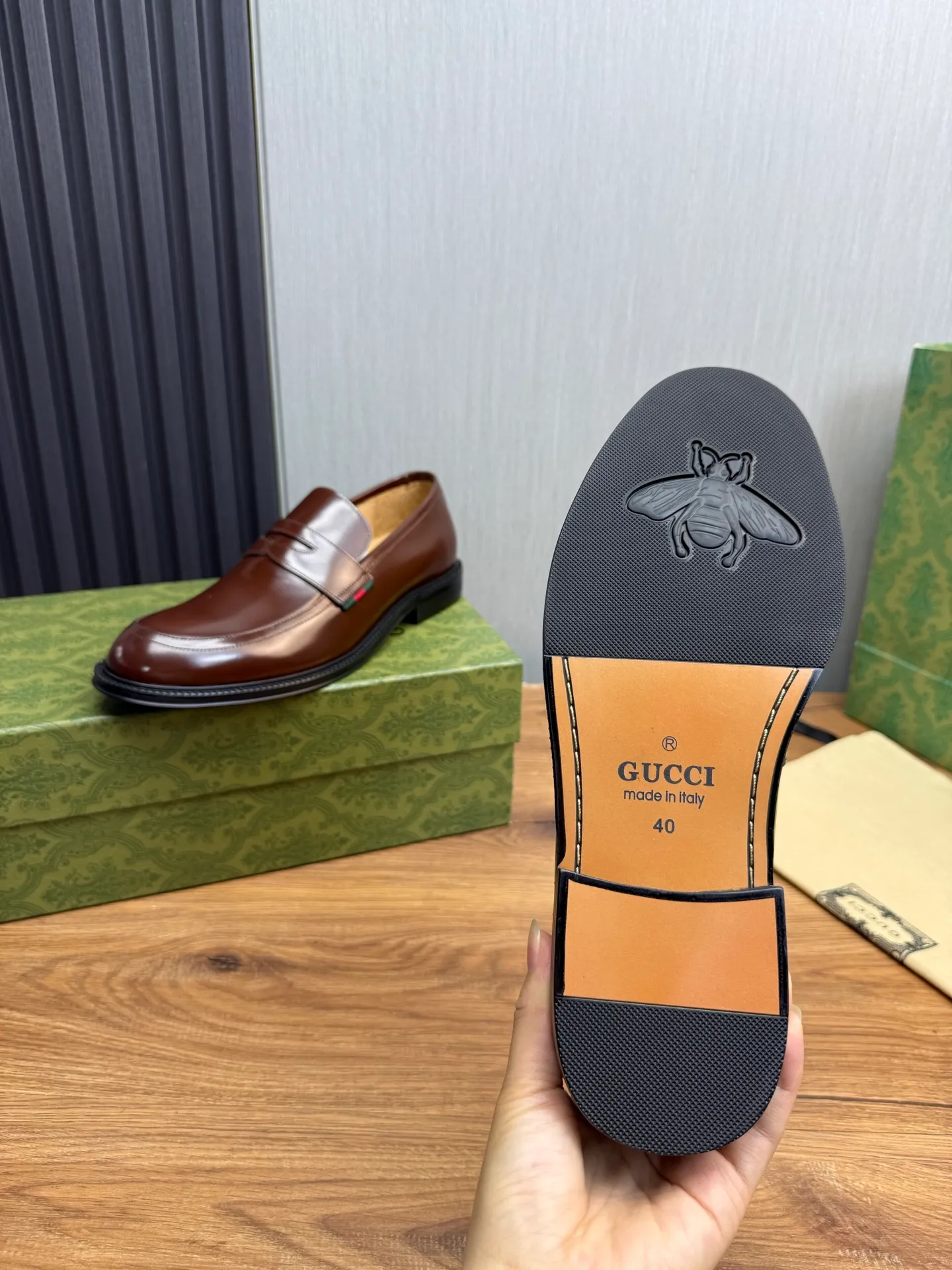 Factory price 520💰 ＧＵＣＩＩ Men's business casual leather shoes, luxurious and noble👞All imported original brand leather, just to create a more comfortable wearing experience, upper: original cowhide ➕Imported full cow lining, original outsole ✔️36-45 (45 non-returnable)